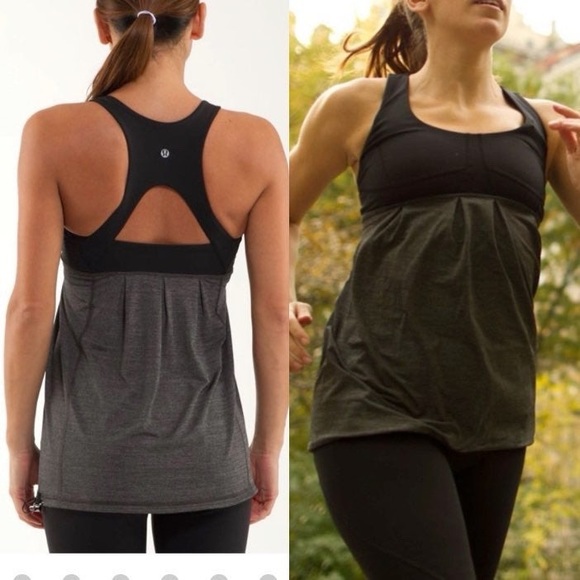 Lululemon Run Your Heart Out Tank Black - Picture 1 of 7